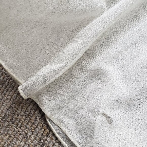 VINTAGE 70s Wedding / Tea / Bohemian Prairie Dress Small - Picture 7 of 8